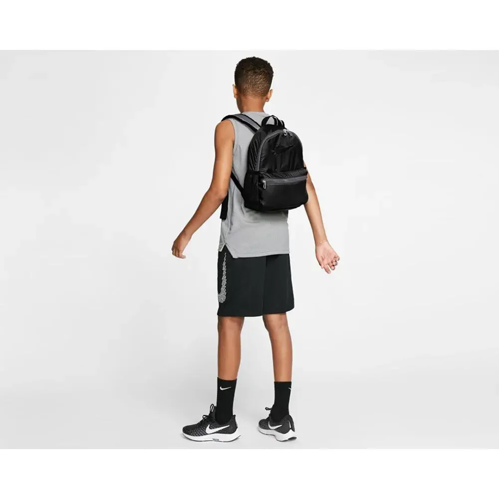 Nike Brasilia JDI Mini Black Grey Backpack Unisex Small Bag Travel BA6212 011